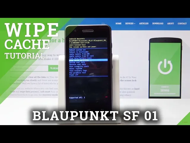 Video thumbnail for How to Wipe Cache in BLAUPUNKT SF 01 - Remove Cache Files