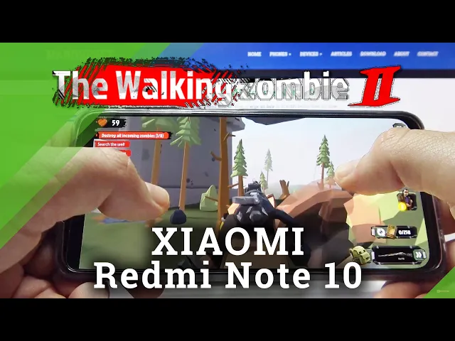 Video thumbnail for XIAOMI Redmi Note 10 - The Walking Zombie Shooter 2 - Settings & Gameplay