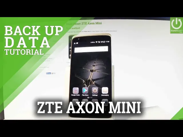Video thumbnail for How to Use Google Backup in ZTE Axon Mini - Allow Google Backup