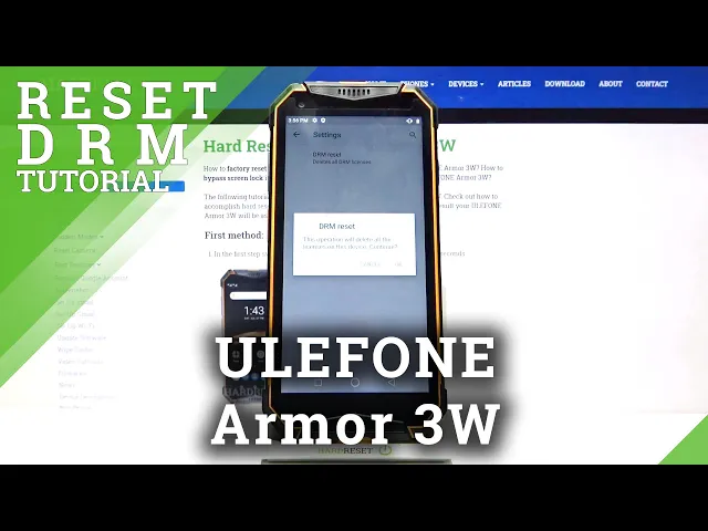 Video thumbnail for How to Reset DRM in ULEFONE Armor 3W – Reset Digital Rights Managements