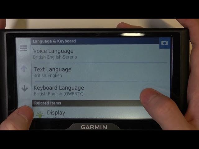 Video thumbnail for How To Change Keyboard Language on Garmin Drive 61?