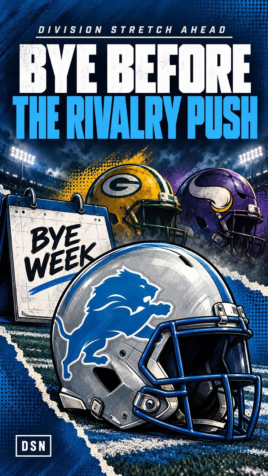 Video thumbnail for Detroit’s bye week sets up the stretch that really matters
