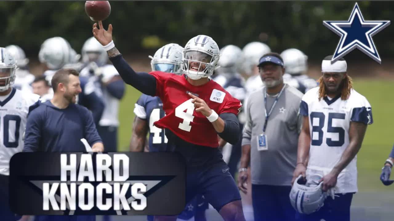 Video thumbnail for law nation sports: dallas cowboys hard knocks 2021: dak prescott's comeback, training camp preview