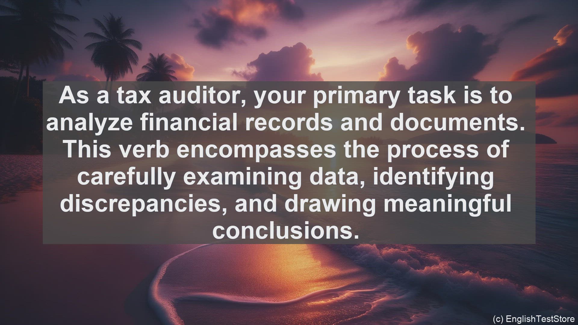 'Video thumbnail for Top 10 English Verbs for Tax Auditor'
