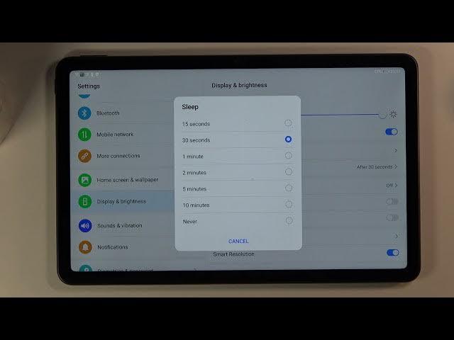 Video thumbnail for How to Change Screen Timeout in Huawei MatePad 10.4 – Manage Display Settings
