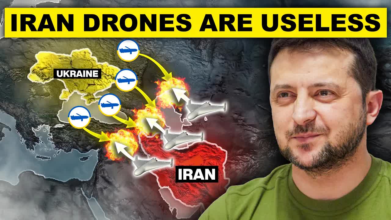 Video thumbnail for Ukraine Just Made Iranian Drones USELESS