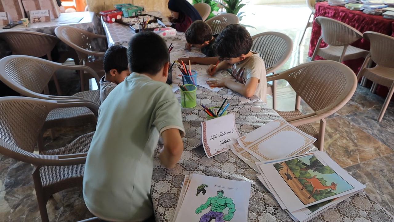 Video thumbnail for Syria: Fourth Idlib Book Fair Opens 27.