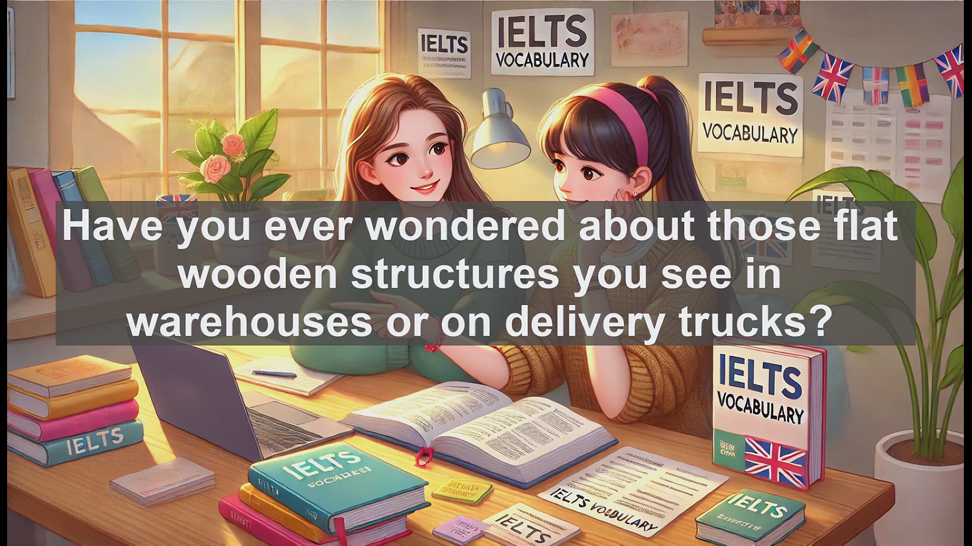'Video thumbnail for 2500 Must Know IELTS 6.5 Vocabulary - What is a Pallet? Essential Vocabulary for IELTS and Logistics'