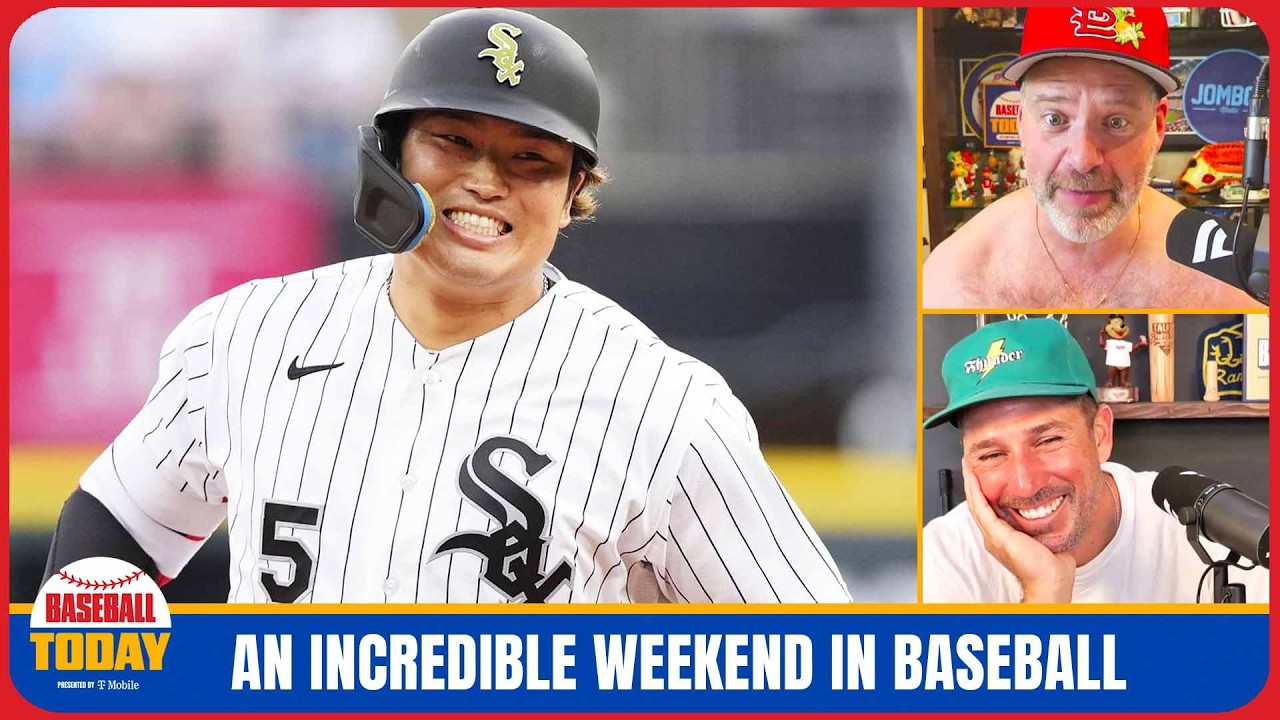 Video thumbnail for Reacting to a wild and crazy MLB weekend | Baseball Today