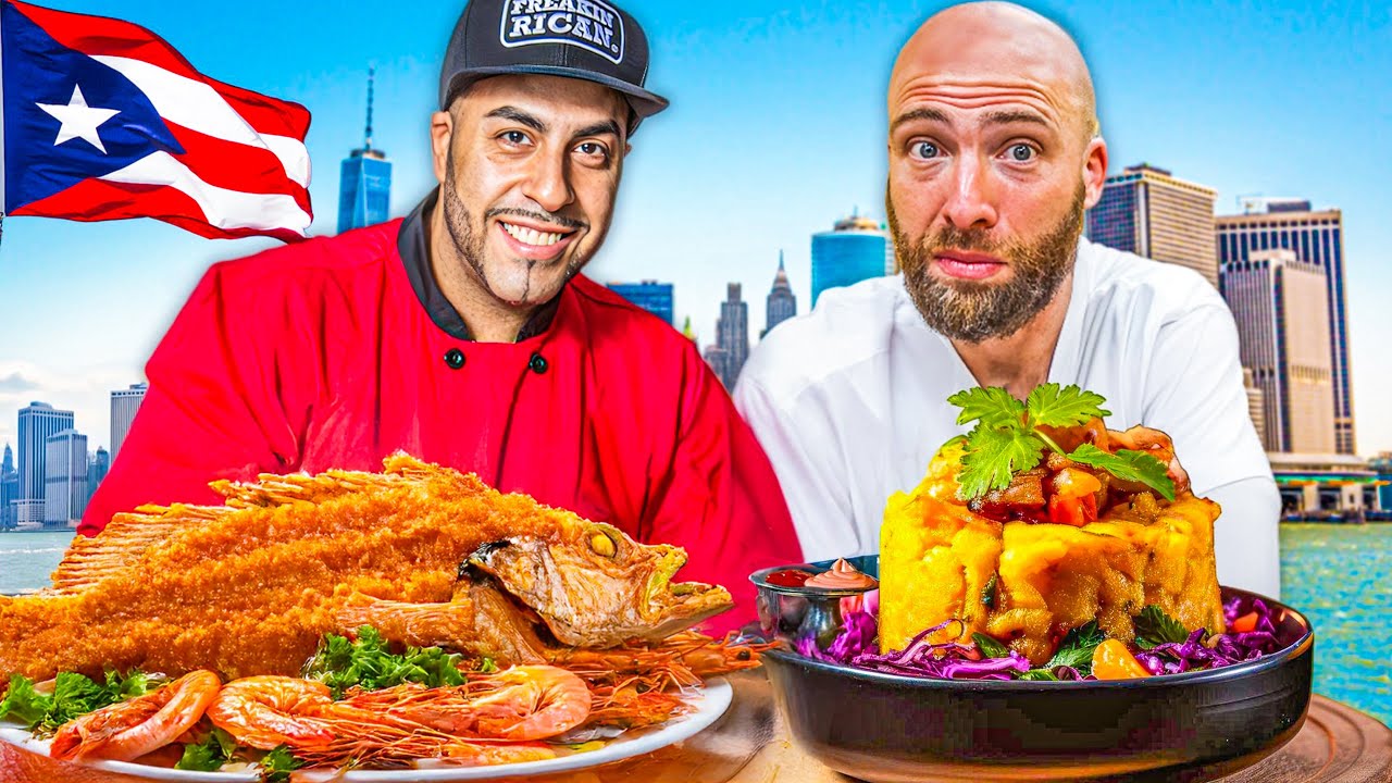 Video thumbnail for NYC's Ultimate Puerto Rican Food Tour!! Must Try PR Food!!