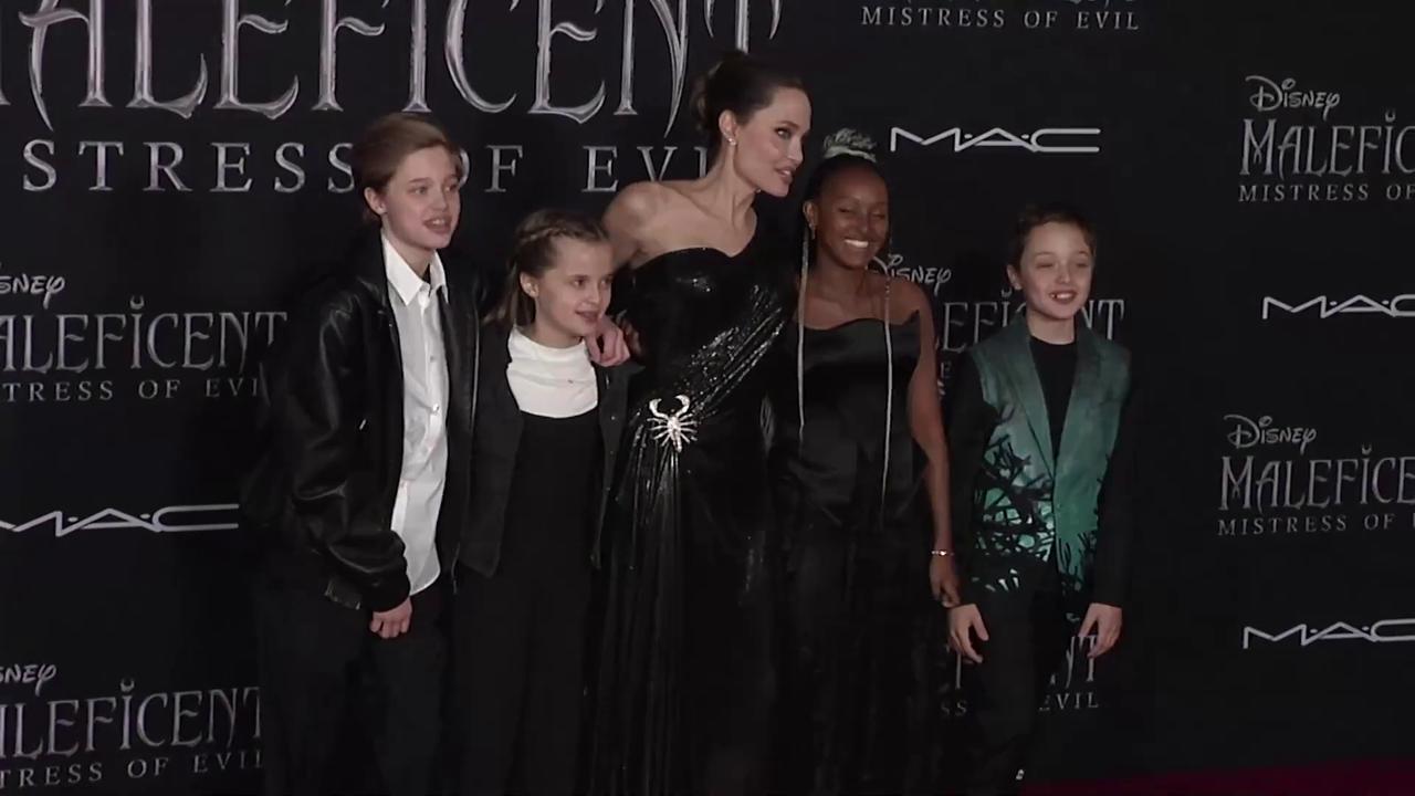Video thumbnail for UNCAPTIONED: Angelina Jolie and Brad Pitt's daughter Vivienne files petition to drop 'Pitt' from last name.