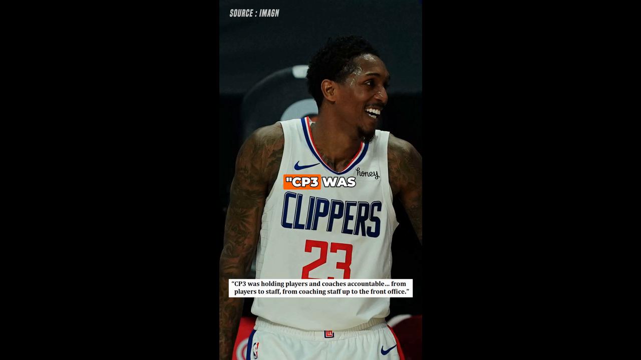 Video thumbnail for Lou Williams Claims Clippers Benched Chris Paul for “Holding Everyone Accountable”