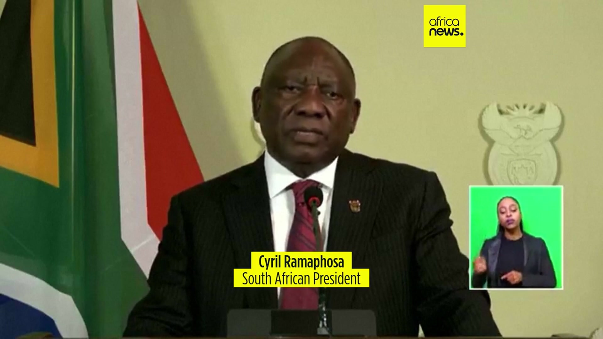 'Video thumbnail for Ramaphosa suspends police minister amid corruption allegations'