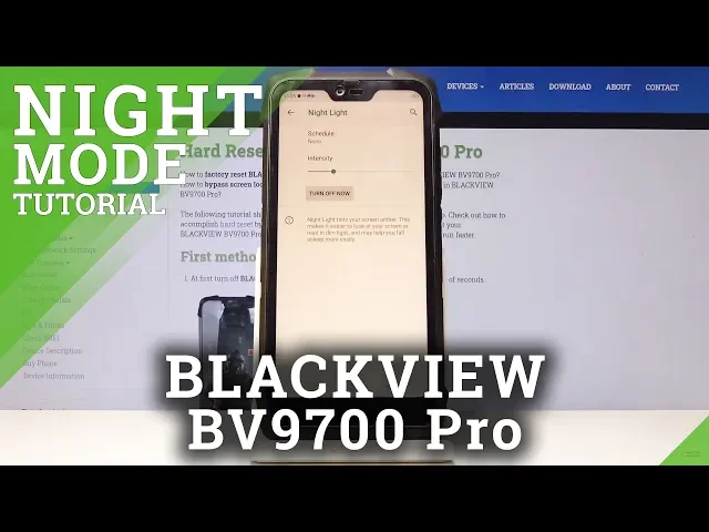 Video thumbnail for How to Enable Night Mode in Blackview BV9700 Pro