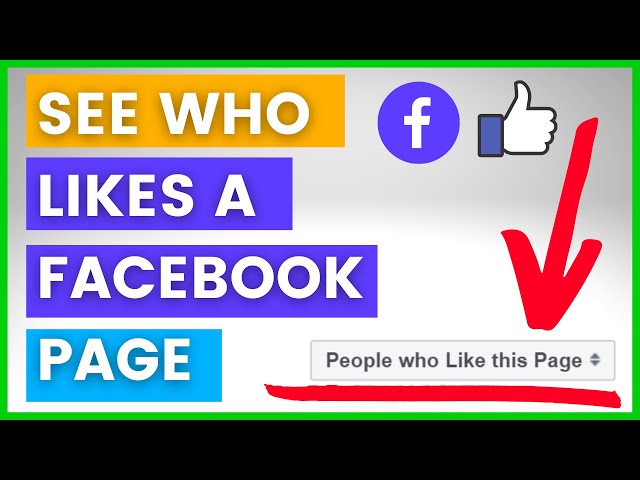 Video thumbnail for How To See Who Likes A Facebook Page? [in 2025]