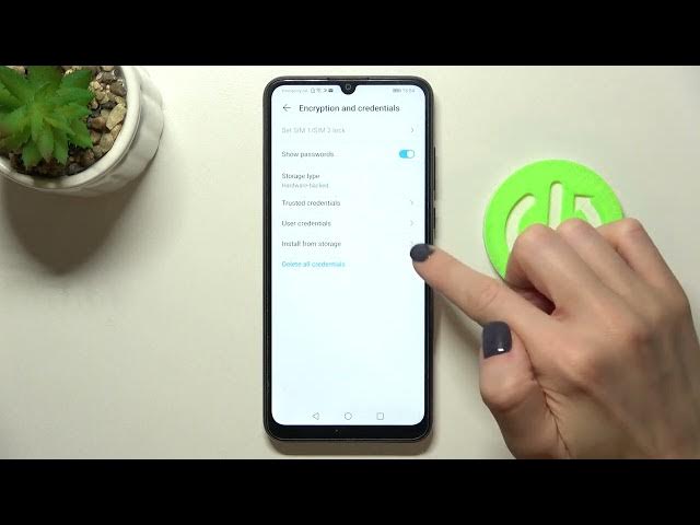 Video thumbnail for How to Clear Credentials on Honor 9A  - Remove Credentials