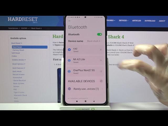 Video thumbnail for How to Connect Bluetooth Device to Xiaomi Black Shark 4 – Bluetooth Connection