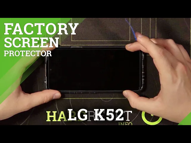 Video thumbnail for How to Install Tempered Glass Screen Protector on LG K52 - Apply Screen Protector