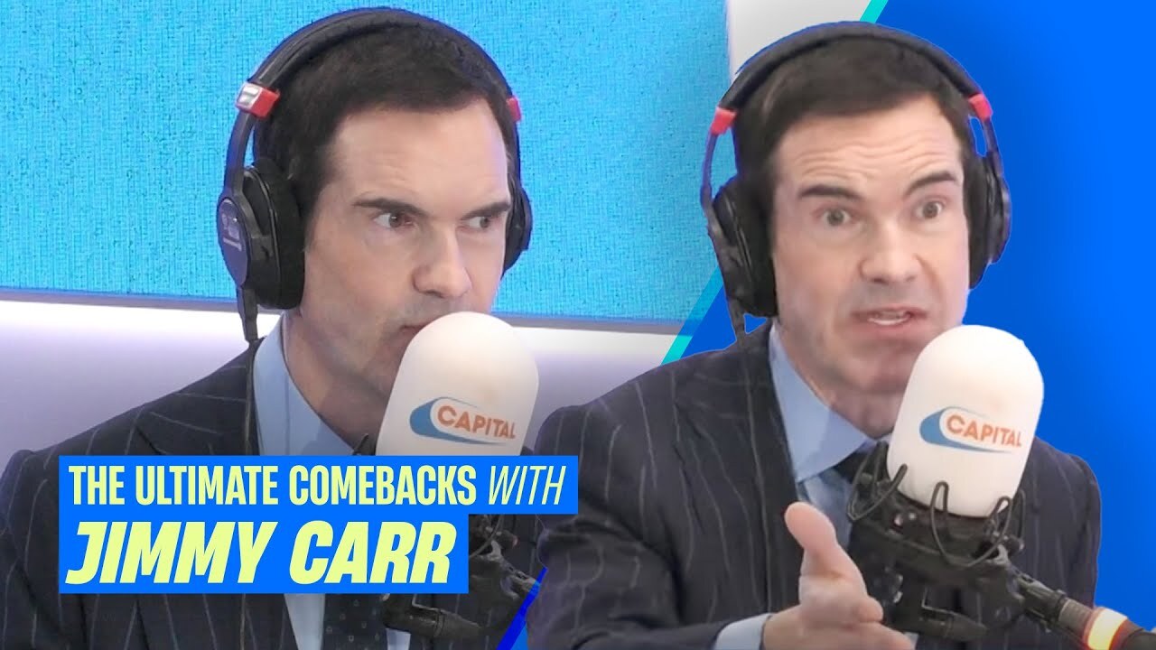 Video thumbnail for Jimmy Carr reveals the secret to creating ‘Last One Laughing’ and dealing with hecklers | Capital