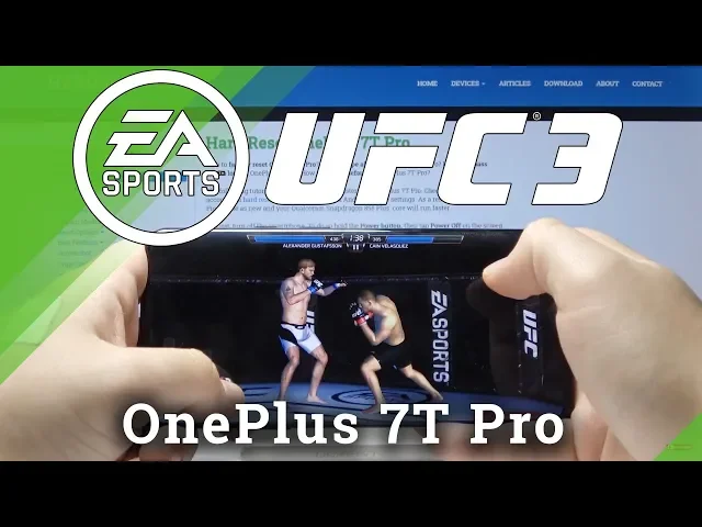 Video thumbnail for OnePlus 7T Pro UFC GamePlay
