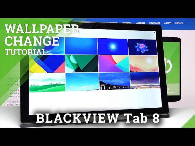 Video thumbnail for How to Change Wallpaper on BLACKVIEW Tab 8 – Set Up Wallpaper