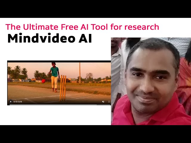 Video thumbnail for The Ultimate Free AI Tool for research Mindvideo AI