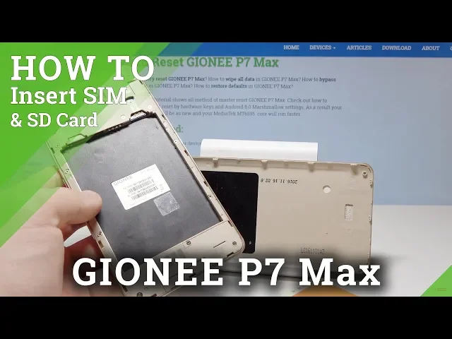 Video thumbnail for How to Take Screenshot in GIONEE P7 MAX - Capture Screen