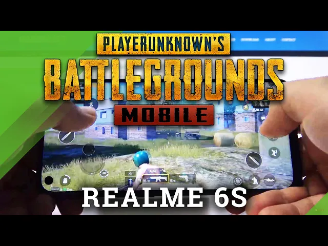 Video thumbnail for PUBG on REALME 6s – Game Test