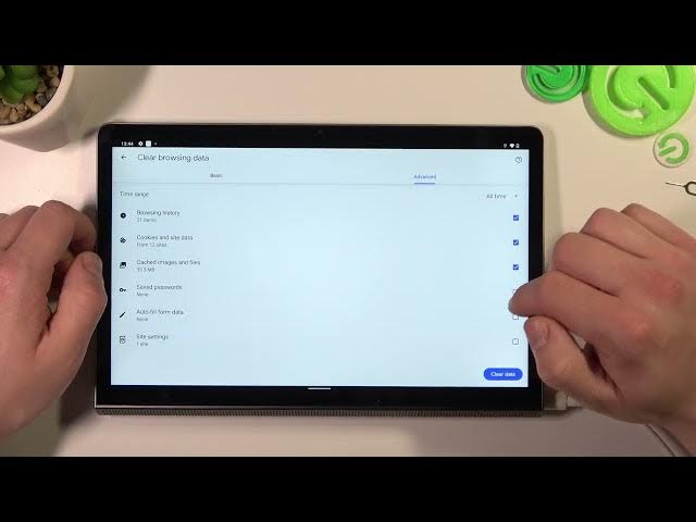 Video thumbnail for How to Clear Autofill From Browser on Lenovo Yoga Tab 11 / Clear Auto Fill Form Data