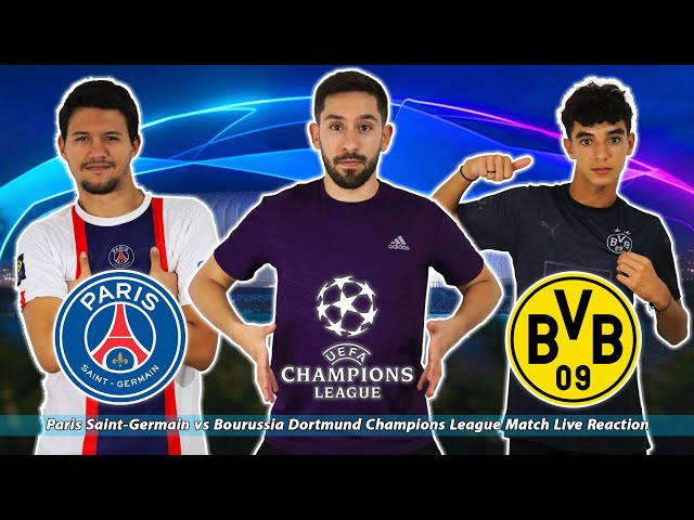 Video thumbnail for PSG vs Dortmund Champions League Match Live Reaction | باريس سان جيرمان ضد بروسيا دورتموند