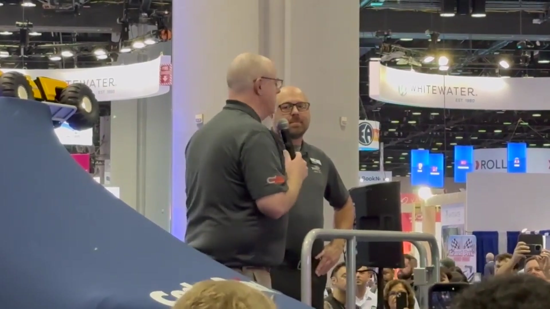 'Video thumbnail for Top Thrill 2 Roller Coaster Car Unveiling at IAAPA Expo 2023 for Cedar Point'