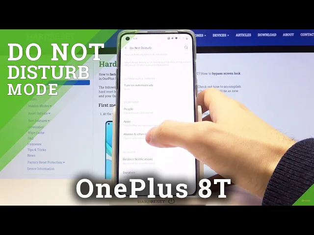 Video thumbnail for How to Allow DND Mode in OnePlus 8T – Mute Sounds & Vibrations