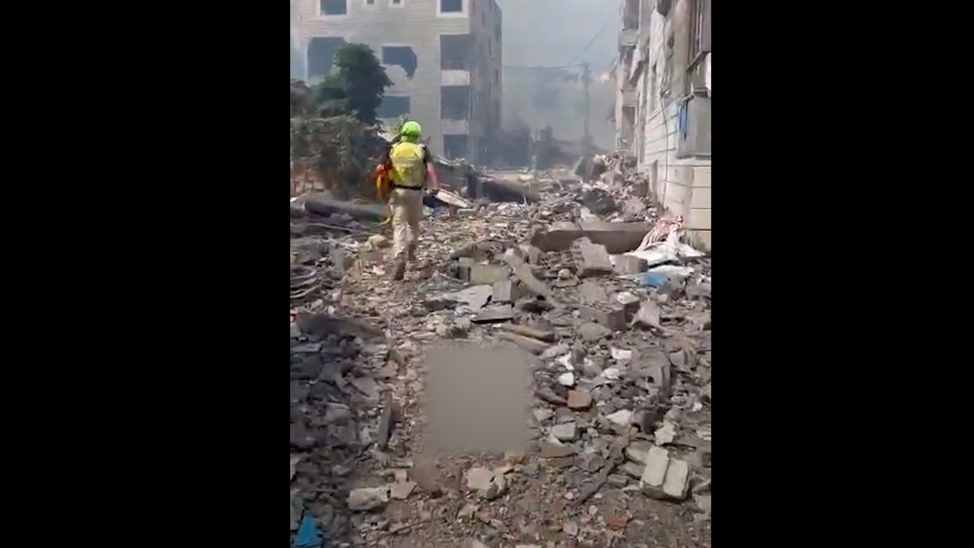Video thumbnail for Israel targets paramedics in southern Lebanon