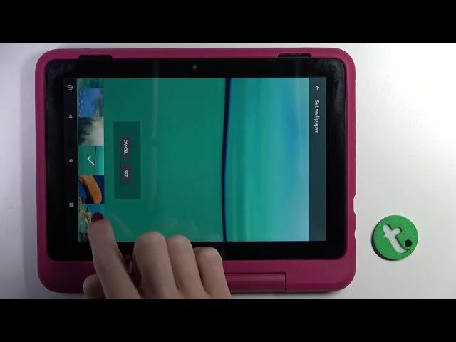 Video thumbnail for How to Change Wallpaper on Amazon Fire HD 8 Kids Pro?