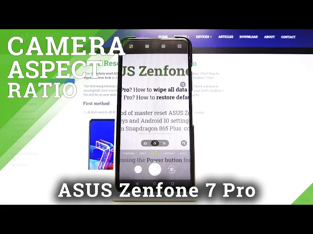 Video thumbnail for How to Find Aspect Ratio Options in ASUS Zenfone 7 Pro - Change Aspect Ratio