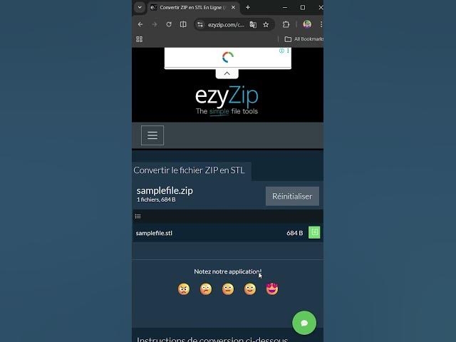 Video thumbnail for 📦 Convertissez Vos Fichiers ZIP en STL Directement Dans Votre Navigateur