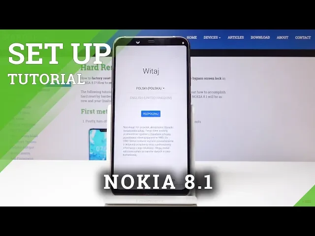 Video thumbnail for NOKIA 8.1 Set Up - Activation & Configuration of Android