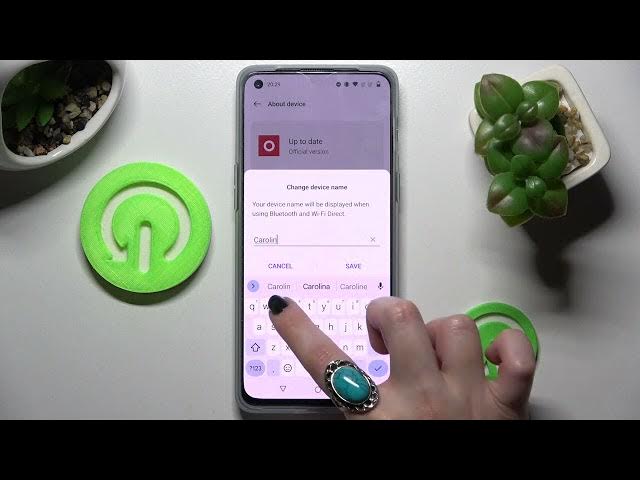 Video thumbnail for How to Change the Device Name on the OnePlus Nord 2T - Set a Custom Phone Alias