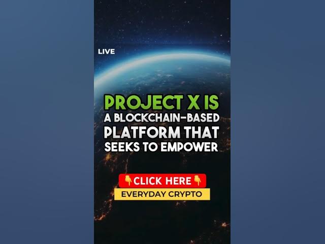 Video thumbnail for Project X | Crypto Presale #cryptocurrency #crypto #presale #memecoin #everyday-crypto