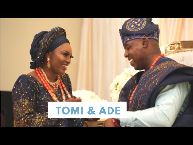 Video thumbnail for TOMI & ADE WEDDING HIGHLIGHTS