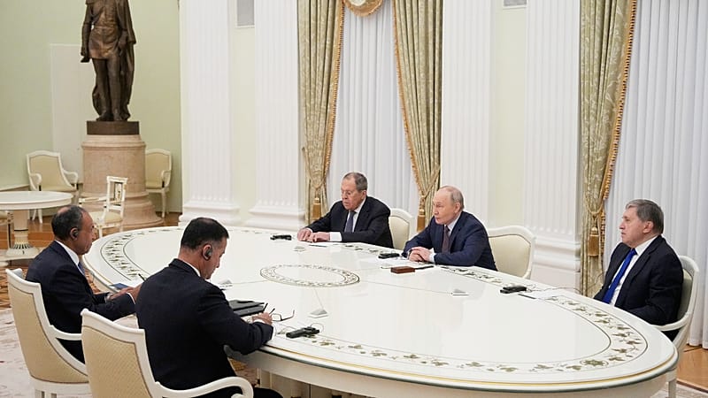 Video thumbnail for President Putin holds talks with Egyptian Foreign Minister Abdelatty in Moscow