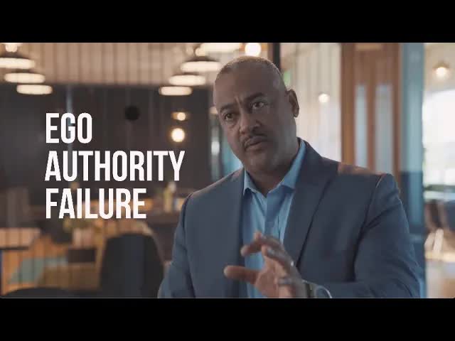 Video thumbnail for Negotiation Mastery: blackswanltd1: derek gaunt on ego, authority, & failure in leadership
