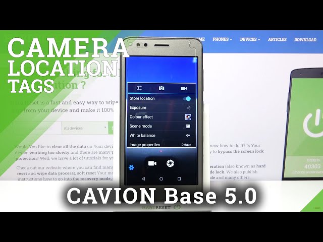 Video thumbnail for How to Enable Camera Location Tags in CAVION Base 5.0 – Add Location Info