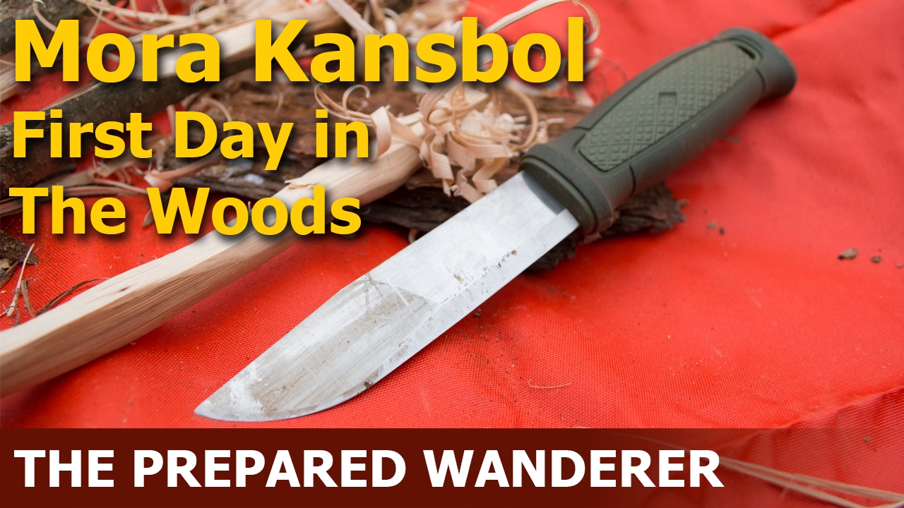 Video thumbnail for Mora Kansbol First Day in The Woods. Perfect Bushcraft Knife