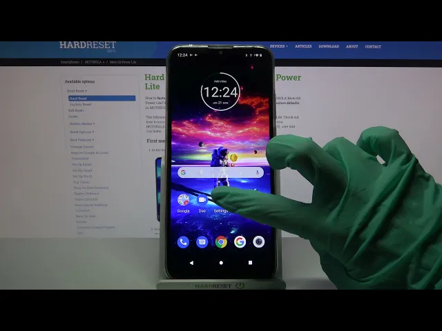 Video thumbnail for MOTOROLA Moto G8 Power Lite - Switch On Location  & Enable Location Mode