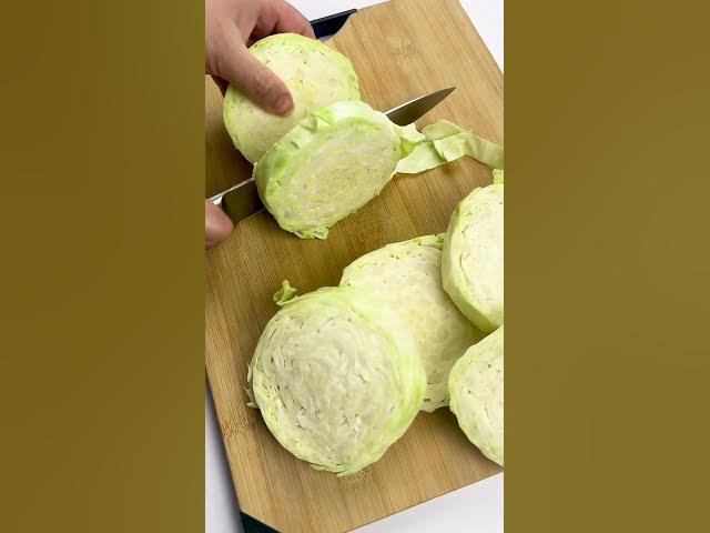 Video thumbnail for Easy Roasted Cabbage Steaks | Crispy, Caramelized & Simple