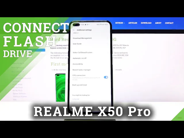 Video thumbnail for How to Activate OTG Function in Realme X50 Pro - Enable USB OTG