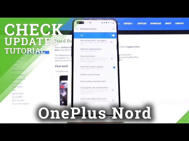 Video thumbnail for How to Set Auto System Updates in OnePlus Nord – Enable Automatic System Update