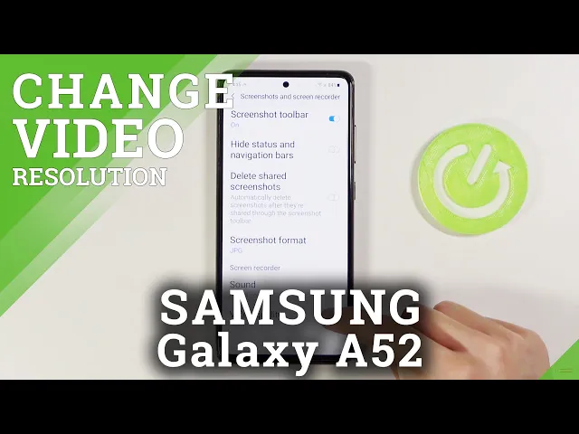 Video thumbnail for How to Change Video Quality of Screen Recorder in SAMSUNG Galaxy A52 – Set Up Screen Recorder