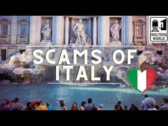 Video thumbnail for Tourist Scams in Italy